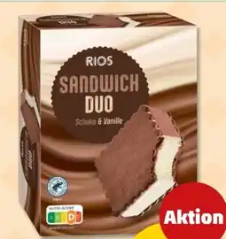 PENNY Rios Sandwich Duo Schoko & Vanille Angebot