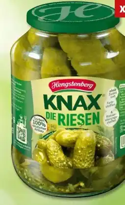 PENNY Hengstenberg Knax Gurken Die Riesen XXL Angebot