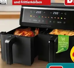 PENNY Kochwerk Doppelkammer-Heißluftfritteuse 16581 Angebot