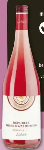 REWE Roséwein aus der Republik Nordmazedonien Angebot