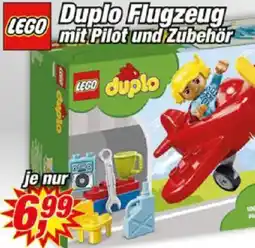 Posten Börse LEGO Duplo Flugzeug mit Pilot und Zubehör Angebot