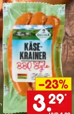 Netto Marken-Discount Greisinger Käsekrainer Angebot