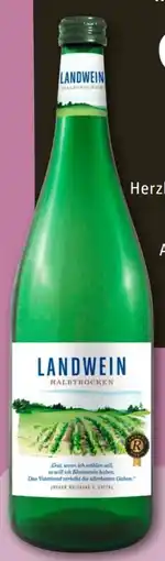 REWE Pfälzer Landwein Weißwein Angebot