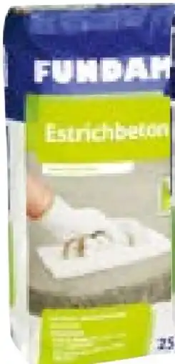 BayWa Bau & Garten Fundamo Estrichbeton Angebot