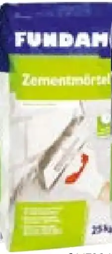 BayWa Bau & Garten Fundamo Zementmörtel Angebot