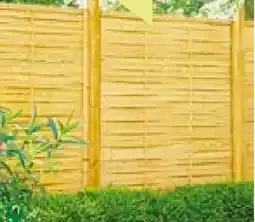 BayWa Bau & Garten Lamellenzaun Schwarzwald Angebot