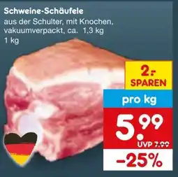 Netto Marken-Discount Schweine Schäufele Angebot