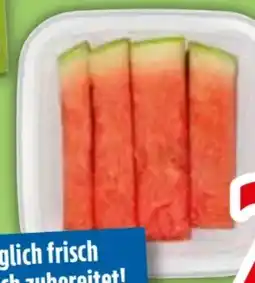 Edeka Obstwerk Wassermelone in Scheiben Angebot