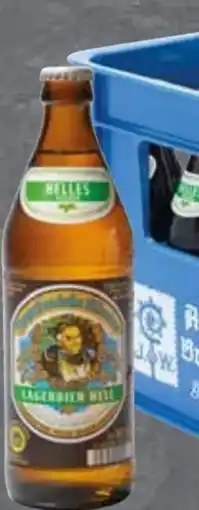 Edeka Augustiner Bräu Lagerbier Hell Angebot