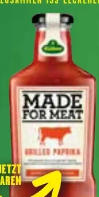Edeka Kühne Made for Meat Grill-Sauce Angebot