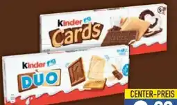 E-Center Ferrero Kinder Cards Angebot