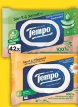 E-Center Tempo Feuchtes Toilettenpapier Angebot
