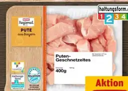 REWE Center Rewe Regional Puten-Geschnetzeltes Angebot