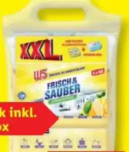 Lidl W5 Feuchte Allzwecktücher XXL Angebot