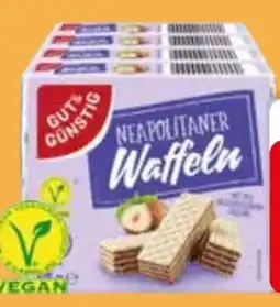 Edeka Gut & Günstig Neapolitaner Waffeln Vegan Angebot
