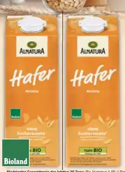 E-Center Alnatura Bio Hafer Drink Natur Angebot