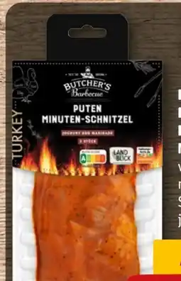 REWE Butcher’s Barbecue Puten Minuten Schnitzel Angebot