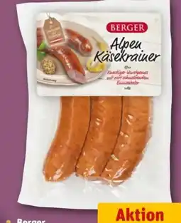 REWE Center Berger Alpen-Käsekrainer Angebot