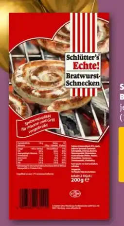REWE Schlütters Echte! Bratwurstschnecken Angebot