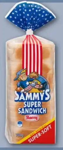 REWE Center Harry Brot Sammy's Super Sandwich Angebot