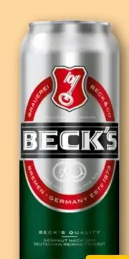REWE Beck's Pils Angebot
