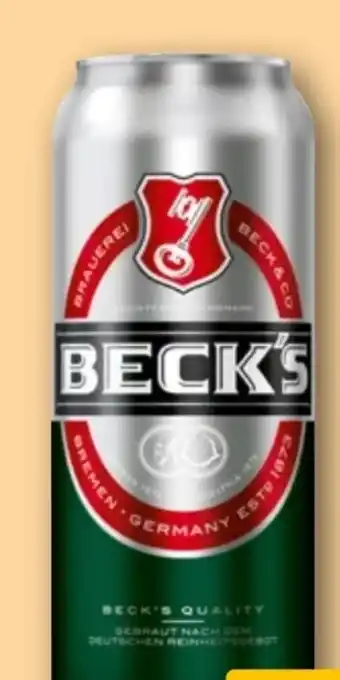 REWE Beck's Pils Angebot