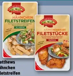 REWE Bernard Matthews Hähnchen-Filetstreifen Angebot