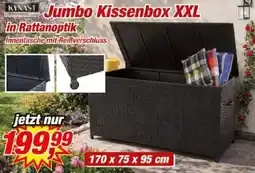 Posten Börse KYNAST Jumbo Kissenbox XXL in Rattanoptik Angebot