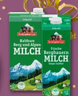 REWE Berchtesgadener Land Frische Fit Milch Angebot