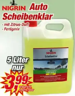 Posten Börse NIGRIN Auto Scheibenklar Angebot