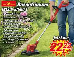 Posten Börse WOLF-Garten Rasentrimmer LYCOS E/500 T Angebot