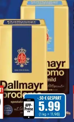 EDEKA Bandelt Dallmayr Prodomo Kaffee Angebot