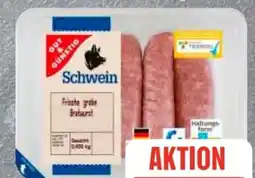Edeka Frischemarkt Gut & Günstig Grobe Bratwurst Angebot