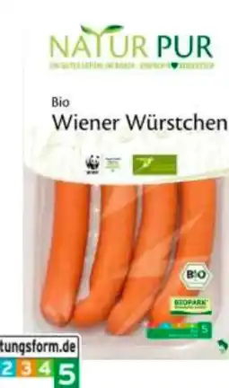 Edeka Natur Pur Bio Wiener Würstchen Angebot