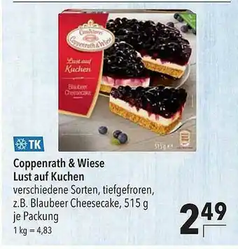 CITTI Markt Coppenrath & Wiese Lust Auf Kuchen Angebot