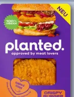 REWE Center Planted Crispy Burger Angebot
