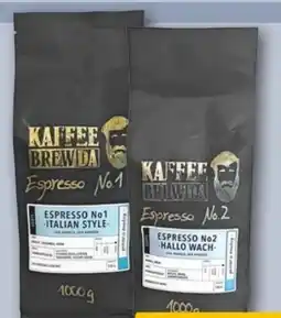 REWE Center KaffeeBrewda Espresso No.1 Angebot