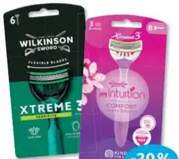 Budni Wilkinson Sword Xtreme 3 Einwegrasierer Angebot