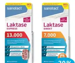 Budni Sanotact 7.000 Laktase Angebot