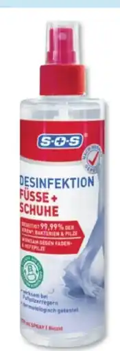 Budni SOS Desinfektions-Spray Angebot