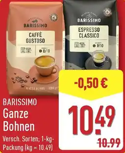 Aldi Nord BARISSIMO Ganze Bohnen Angebot
