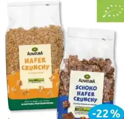 Budni Alnatura Bio-Hafer Crunchy Angebot