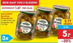 Netto Marken-Discount Spreewaldhof Spreelinge Gewürzgurken Angebot