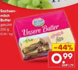 Netto Marken-Discount Sachsenmilch Butter Angebot