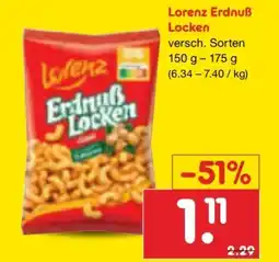Netto Marken-Discount Lorenz Erdnuß Locken Angebot