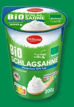 Lidl Milbona Bio-Schlagsahne Angebot