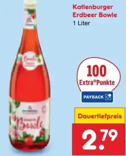 Netto Marken-Discount Katlenburger Erdbeer-Bowle alkoholfrei Angebot