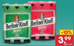 Netto Marken-Discount Berliner Kindl Weisse Waldmeister Angebot