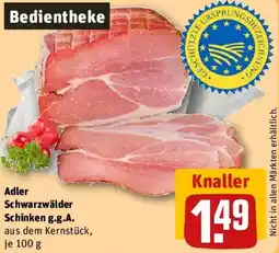 REWE Adler Schwarzwälder Schinken g.g.A. Angebot