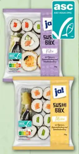REWE ja! Sushi Box Angebot
